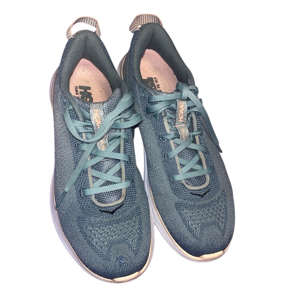 Hoka Women's Teal Sneakers - Picture 2 of 9